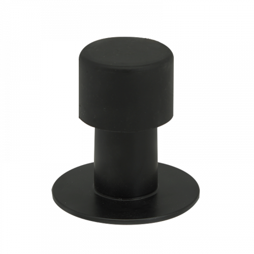 Дверной ограничитель Vantage DS11BL INOX черный