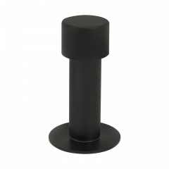 Дверной ограничитель настенный Vantage DS12BL INOX черный