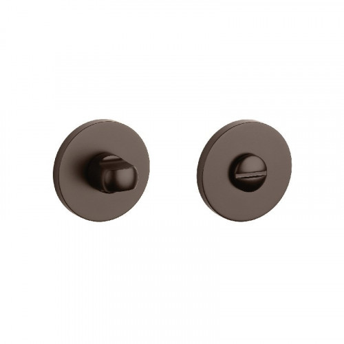 Завертка Накладка сантехническая круглая Aprile WC R 7S BR коричневый