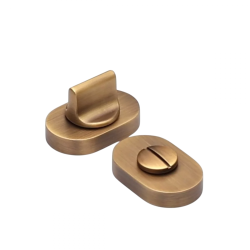 Завертка Фиксатор сантехнический LOCK STYLE WC MOV MAB (французская бронза)