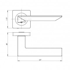Ajax ULTRA SSC-16 сатинированный хром
