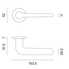 Aprile Azalia R 7S KG матовое золото