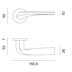 Aprile Dalia R 7S KG матовое золото