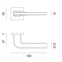 Aprile Ismena Q 7S KG матовое золото