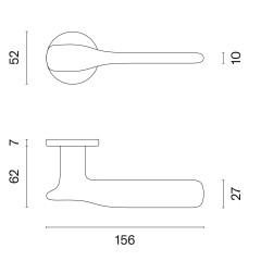 Aprile Orchide R 7S KG матовое золото