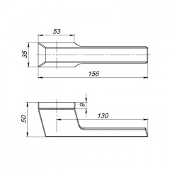 Armadillo BRICK UCS SN-3 Матовый никель