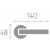 Forme 118R 50PVC Amalfi матовая бронза