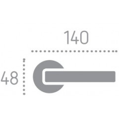 Forme 118R 50PVC Amalfi полированный хром
