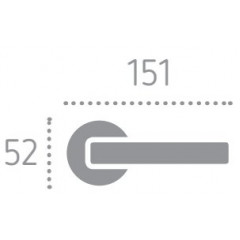 Forme 422R Boston матовый хром