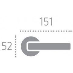 Forme 423R Chicago матовый хром