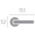 Forme 423R Chicago матовый хром