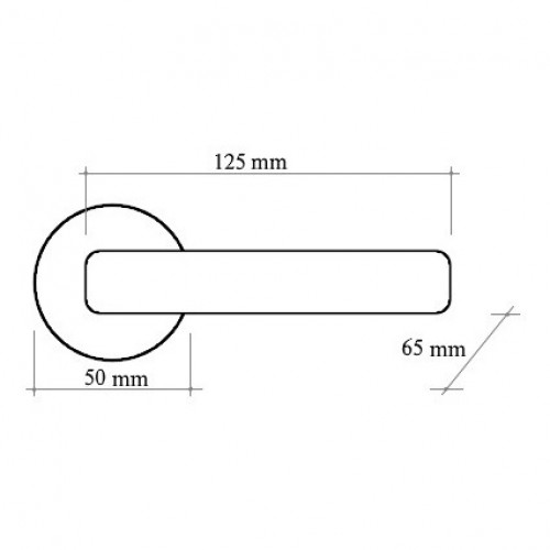 Melodia Tako 245 V Матовый хром