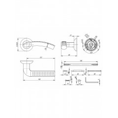 Punto LOGICA TL SN/CP-3 матовый никель/хром