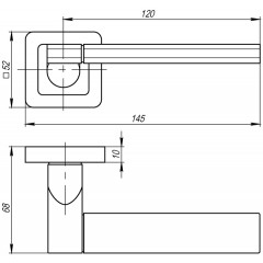 Punto NOVA QR Матовый никель