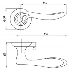Punto Onda TL Матовый никель