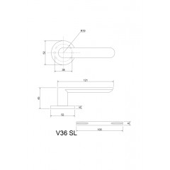 Vantage V36 Slim Серый хром