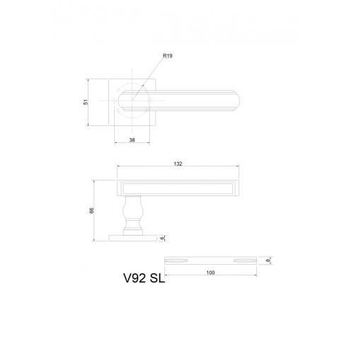 Vantage V92 Slim Черный