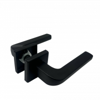 Ручка дверная Vantage V59BL-2  HL черный основание 06