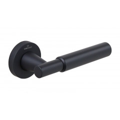 Ручки дверные CEBI SOHO SMOOTH (гладкая) цвет MP24 черный