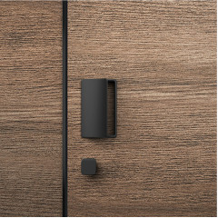 Ручка скоба «Konzerva» 110мм. черный титан "TIN-K"