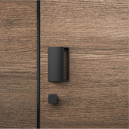 Ручка скоба «Konzerva» 110мм. черный титан "TIN-K"