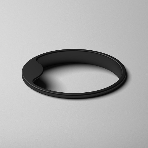 Ручка скоба «UFF» черный титан "TiN-K"