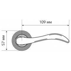 Extreza AGATA (Агата) 310 на розетке R05 матовая латунь F02