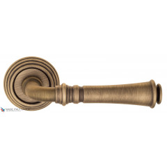 Дверная ручка на круглом основании Fratelli Cattini "GRACIA" D8-BY матовая бронза