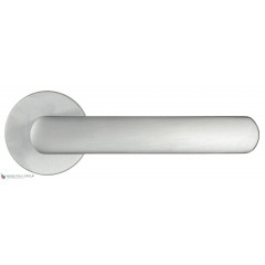 Дверная ручка на круглом основании Fratelli Cattini "NEVADA" 7FS-CS матовый хром
