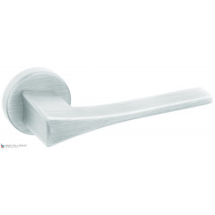 Дверная ручка на круглом основании Fratelli Cattini "OSSIS" 7FS-CS матовый хром