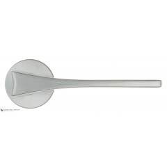 Дверная ручка на круглом основании Fratelli Cattini "OSSIS" 7FS-CS матовый хром