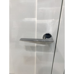 Дверная ручка на круглом основании Fratelli Cattini "VEGAS" 7FS-CR полированный хром