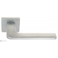 Дверная ручка на квадратном основании Fratelli Cattini "BOSTON" 8FS-CS матовый хром