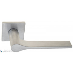 Дверная ручка на квадратном основании Fratelli Cattini "IA-IO" 8FS-CS матовый хром