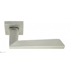 Дверная ручка на квадратном основании Fratelli Cattini "UNICA" 8-CS матовый хром