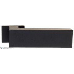 Дверная ручка на прямоугольном основании Fratelli Cattini "MOUN" 6-NM матовый черный