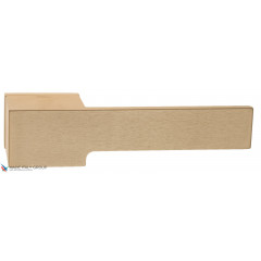 Дверная ручка на прямоугольном основании Fratelli Cattini "OZO" 6-KD золото крайола