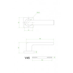 Vantage V45BL черный