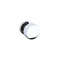 Ручка-кноб дверная поворотная CEBI A5126 061 MP02 (хром) серия IRIS, комплект