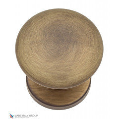 Ручка дверная кноб поворотная Fratelli Cattini "BRESCIA" P34 Ø62 BY матовая бронза 1шт.