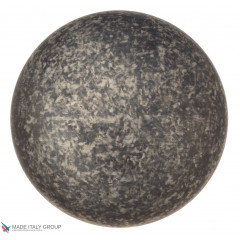 Ручка дверная кноб поворотная Fratelli Cattini "BRESCIA" P34 Ø62 IA античное серебро 1шт.