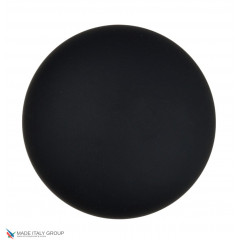 Ручка дверная кноб поворотная Fratelli Cattini "BRESCIA" P34 Ø62 NM матовый черный 1шт.