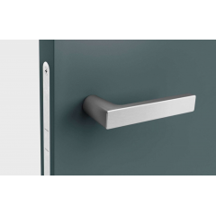 Ручки дверные NUDA BAAR CBM матовый хром