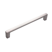Ручка-скоба CEBI A5105 300 мм MP27 (черный матовый никель) серия LETA