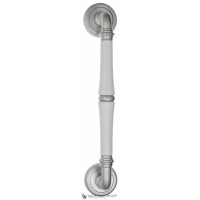 Ручка скоба Fratelli Cattini "GRACIA CERAMICA BIANCO" 300мм (250мм) D1-CS матовый хром