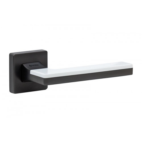 SYSTEM LARISSA SQ BBN/BBN/AL7 черный матовый никель/белый глянцевый