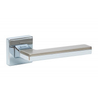SYSTEM LARISSA SQ CR/CR/NBMX хром/хром/брашированный матовый никель