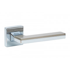 SYSTEM LARISSA SQ CR/CR/NBMX хром/хром/брашированный матовый никель