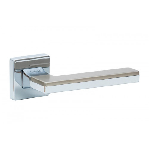 SYSTEM LARISSA SQ CR/CR/NBMX хром/хром/брашированный матовый никель