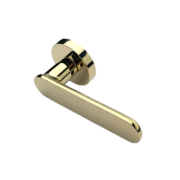 Дверная ручка LOCKSTYLE OVA ZR GL (глянцевое золото PVD)